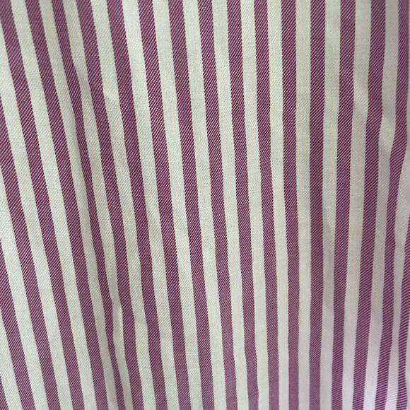 Beach Lunch Lounge Purple Striped Dolman Short Sleeve Top Women’s Size Large - Picture 3 of 5